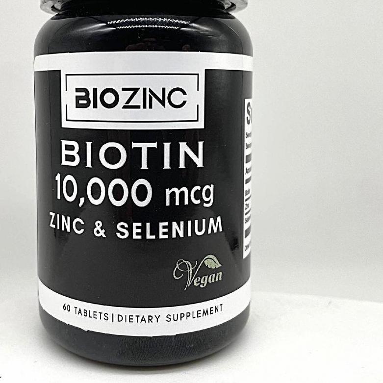 Jual BIOZINC (BIOTIN 10.000mg + zinc dan selenium) 60 tabs Shopee