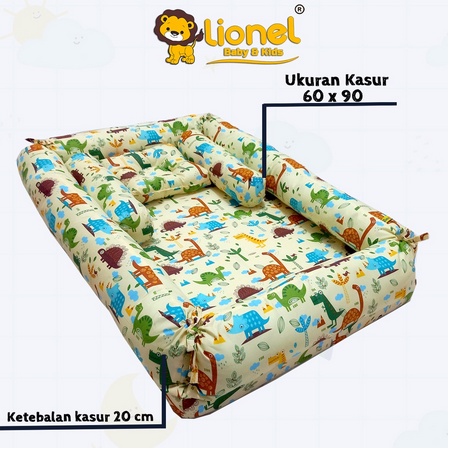 LIONEL KASUR KOLAM KELAMBU / KASUR BAYI MOTIF FREE BANTAL