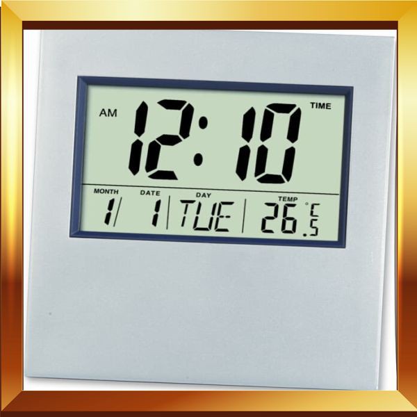 Limited Stok JAM DIGITAL ( meja / Dinding) / LCD Clock Kenko