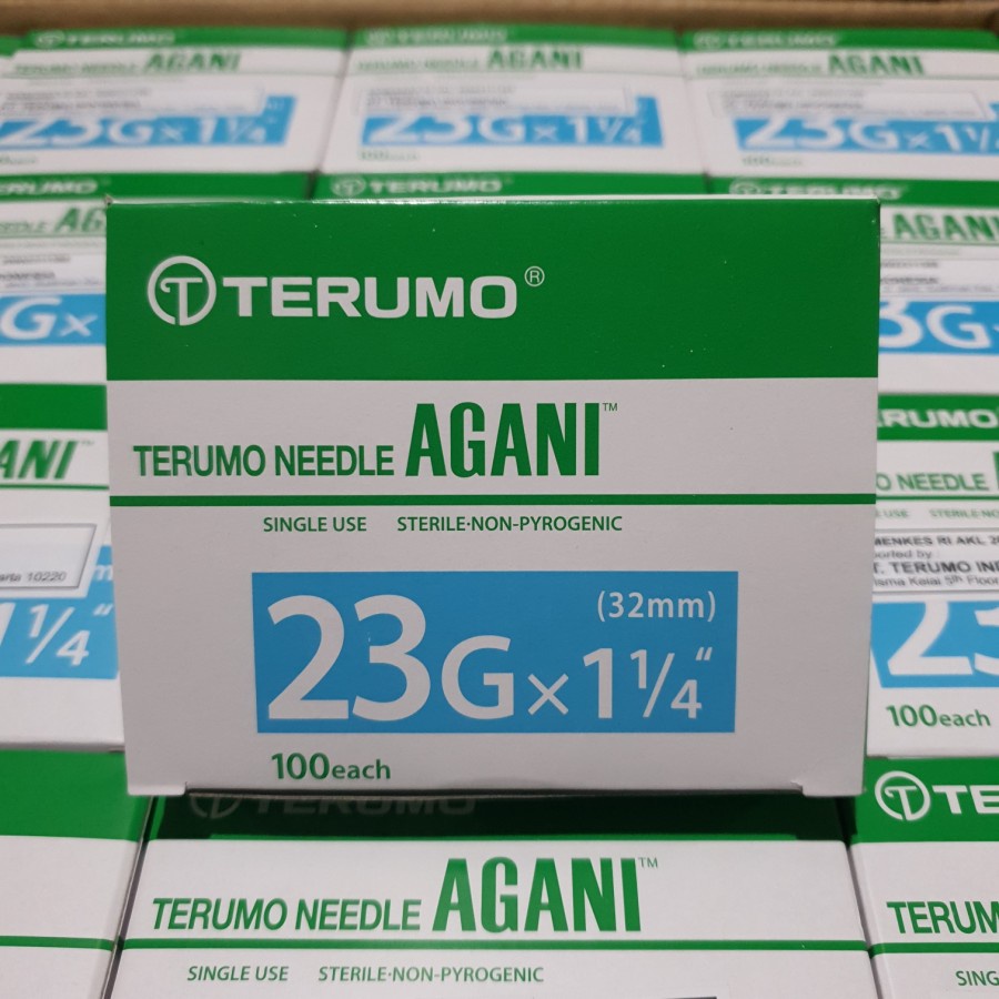 Needle Terumo Agani18 23 25 27 G Jarum Terumo Agani 18G - 23G - 25G - 27G