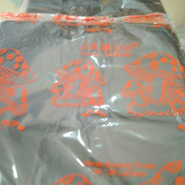 Kecil Kantong plastik Kresek Jamur Orange