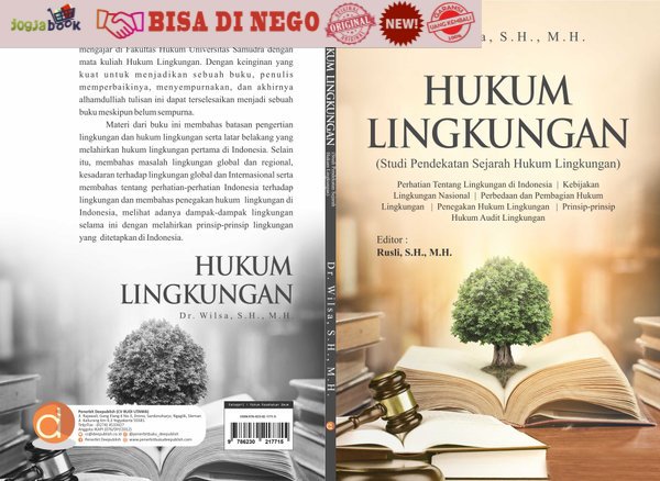 Buku Hukum Lingkungan Studi Pendekatan Sejarah Hukum Lingkungan