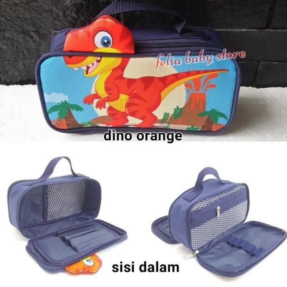 

Double Pencil Case 3D Kotak Pencil Anak Sekolah Tempat Alat Tulis