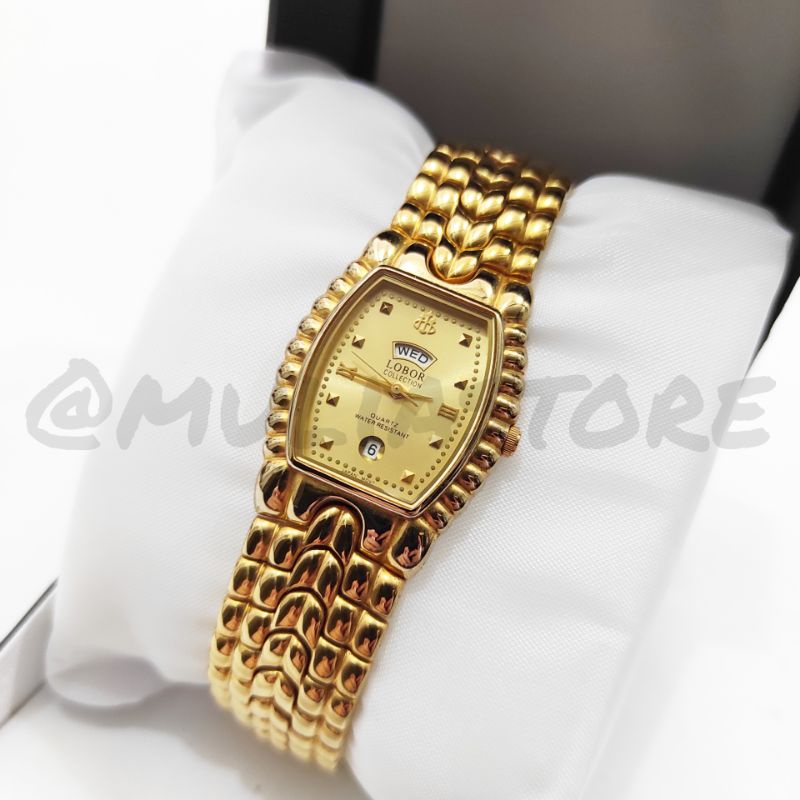 Jam Tangan Wanita Lobor Original 9985 M Analog
