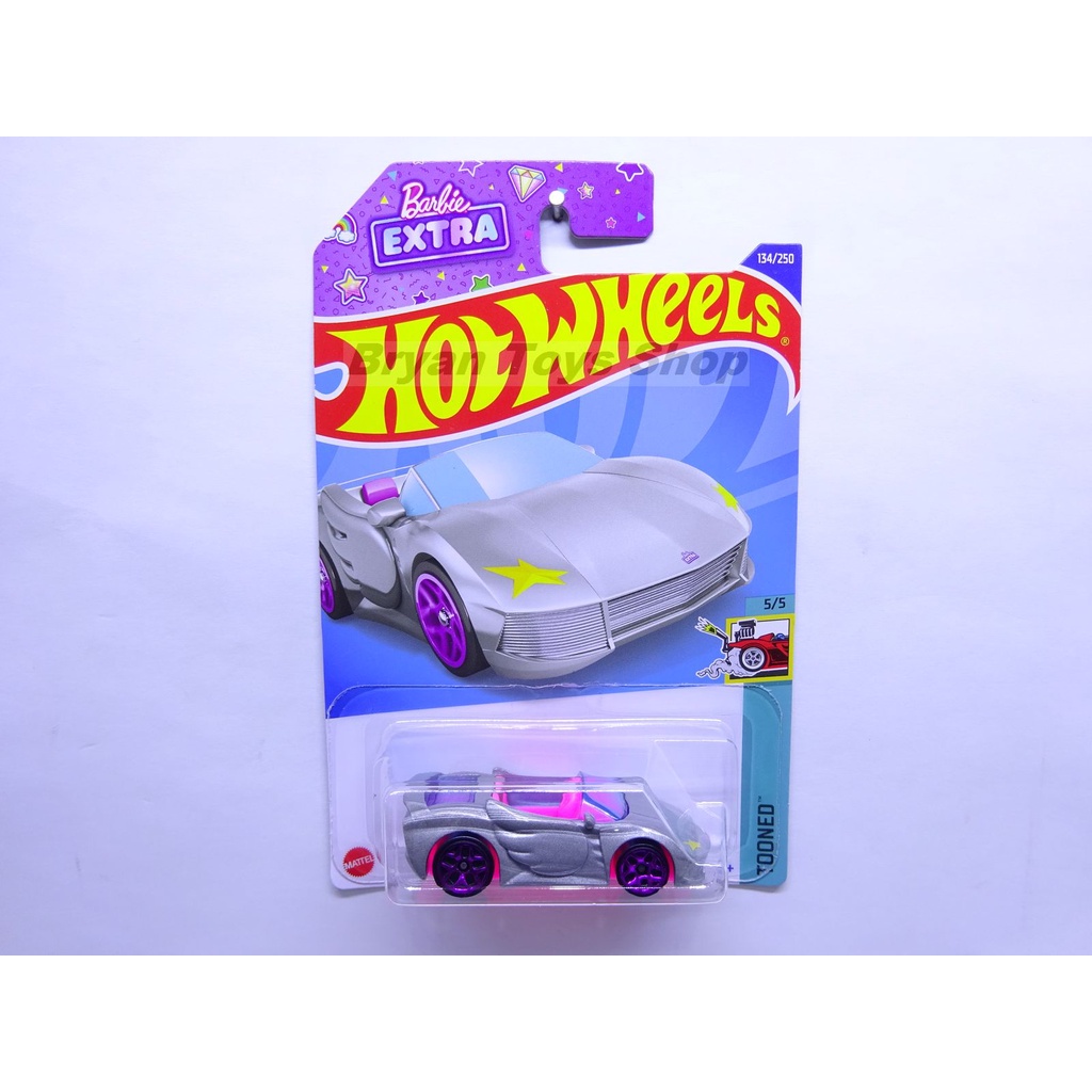 Hot Wheels Barbie Extra Abu-abu