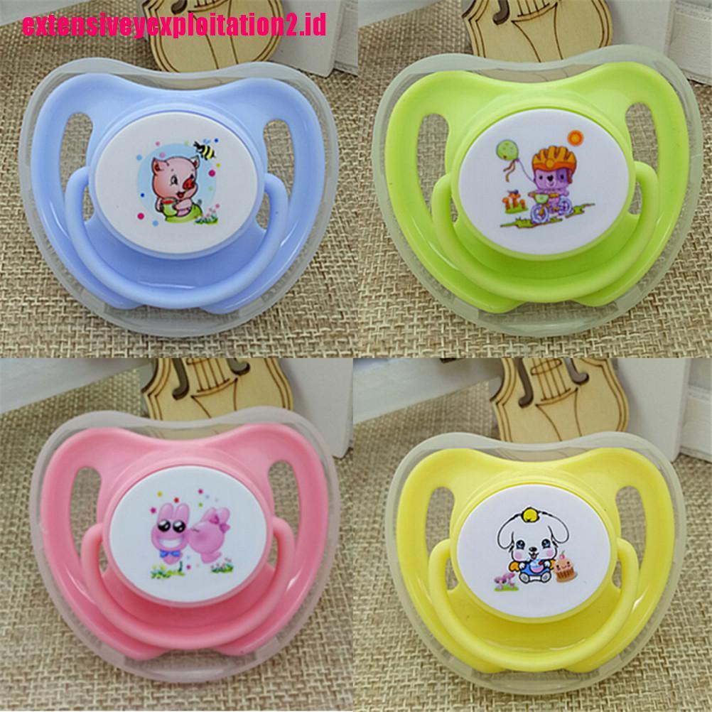 (E2id &amp; &gt;) Dot Silikon Bulat Motif Kupu-Kupu Untuk Bayi Newborn