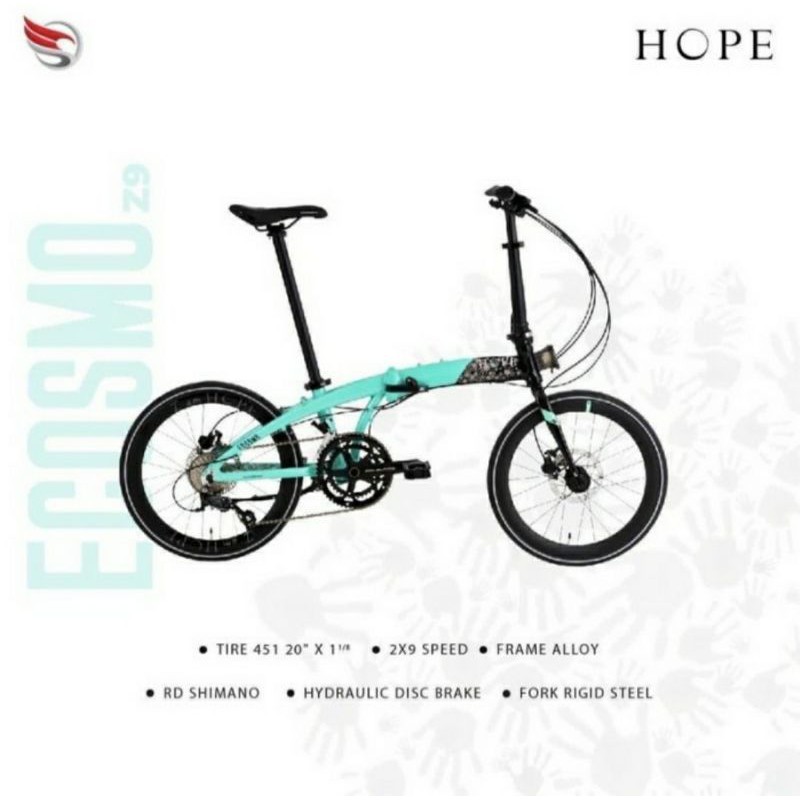 Sepeda Lipat 20 Element Ecosmo Hope
