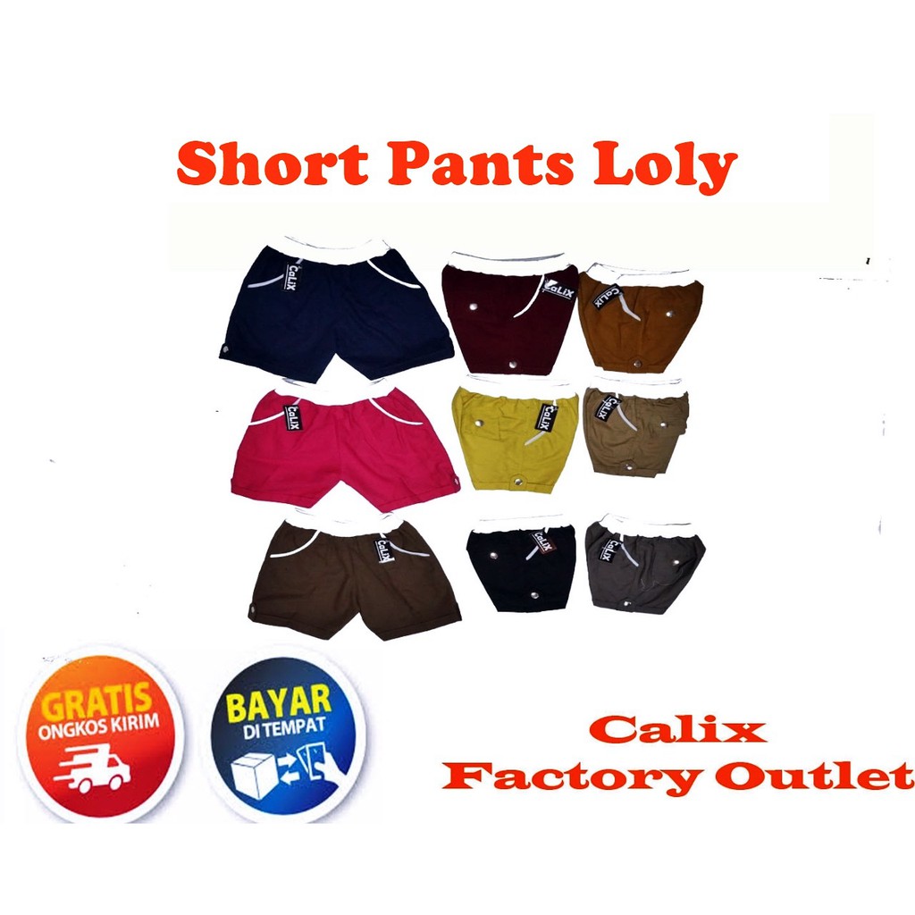 Celana Pendek Anak Hot Pants Loly Short Pants Anak Murah Celana Pendek Anak Celana Pendek Anak