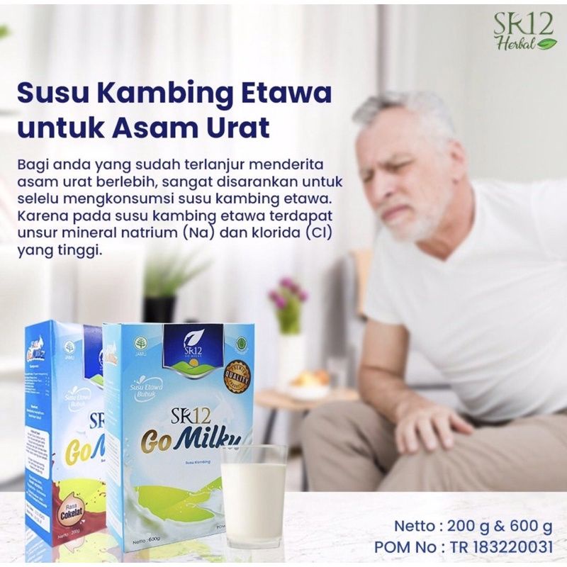 

GO MILKU SR12 SUSU KAMBING ETAWA KUALITAS PREMIUM HALAL BPO GOMILKU SR12 200G GOMILKU SR12 600G SUSU PENAMBAH NAPSU MAKAN SUSU PROGRAM KEHAMILAN SUSU UNTUK PERTUMBUHAN TULANG SUSU KECERDASAN OTAK ANAK