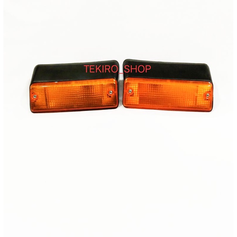 SEN BEMPER KUNING PERSET  KIJANG GRAND EXTRA ROVER 1992 1993 1994 1995 1996 SEIN BUMPER SIGN SIGNAL 