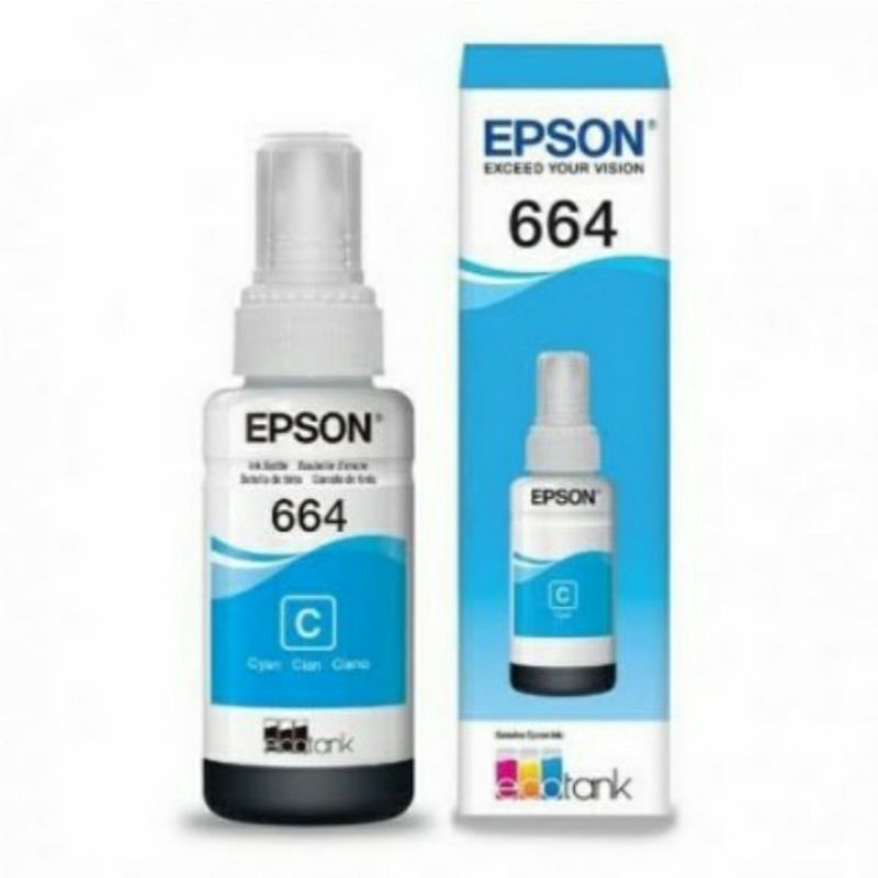 Tinta epson 664 black (1box isi 60 pcs)for printerPrinter :L100,L110,L120,L200,L210,L220,