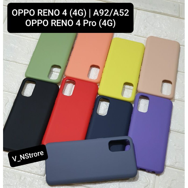 SILICONE Macaron OPPO Reno 4 / Oppo Reno 4 Pro / Oppo A92