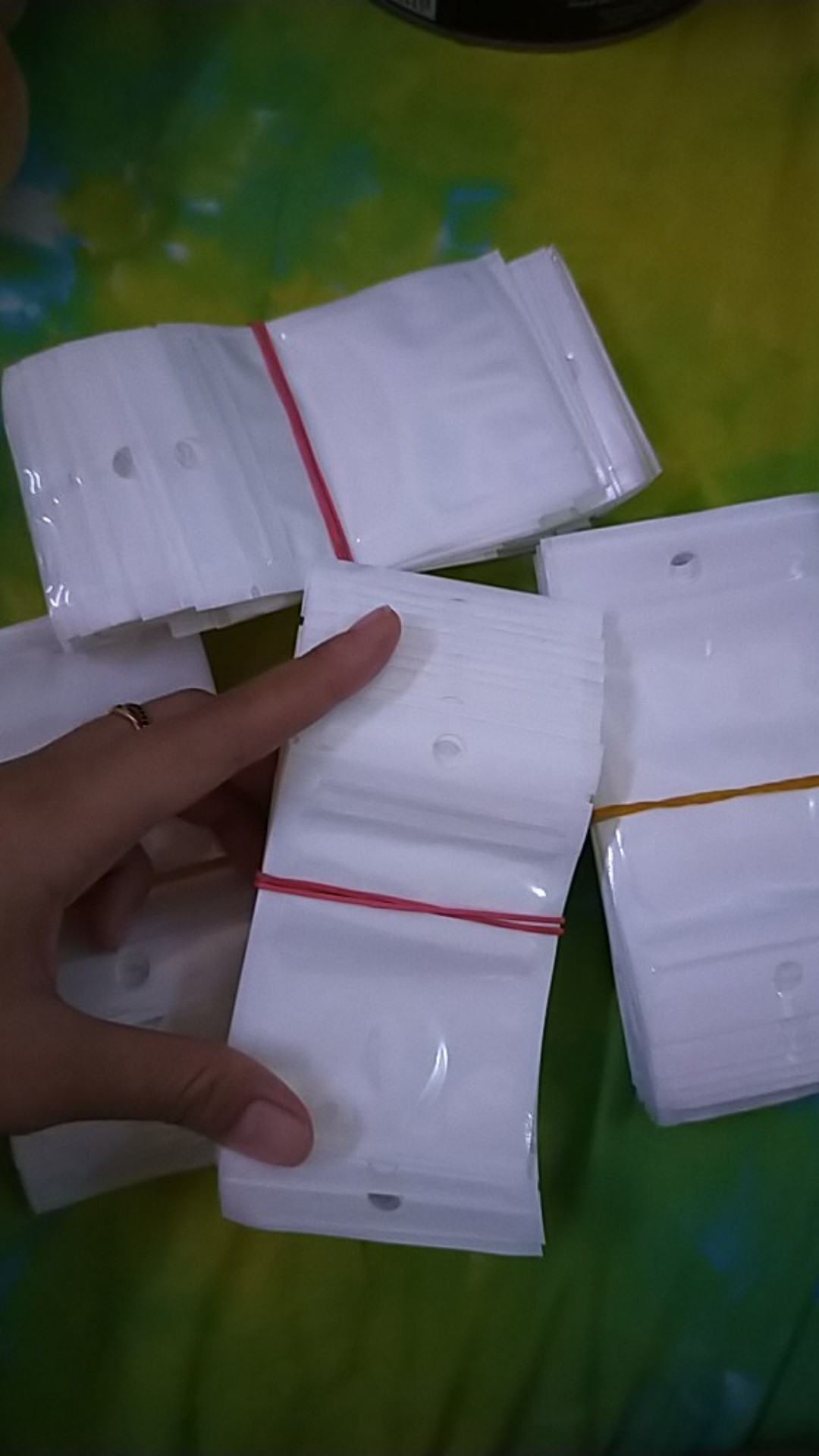 Plastik Klip / Plastik Ziplock Putih 7cmx10 Cm(50pcs) <br />grade A Lebih Tebal Dan Food Grade