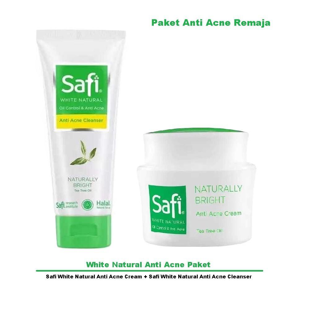 Safi white natural anti acne tea tree (paket)