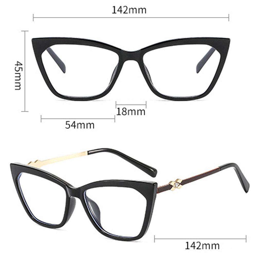 Mxbeauty Kacamata Anti Blue Light Wanita Korea Warna Solid Blue Light Blocking Anti Radiasi Komputer Eyeglasses