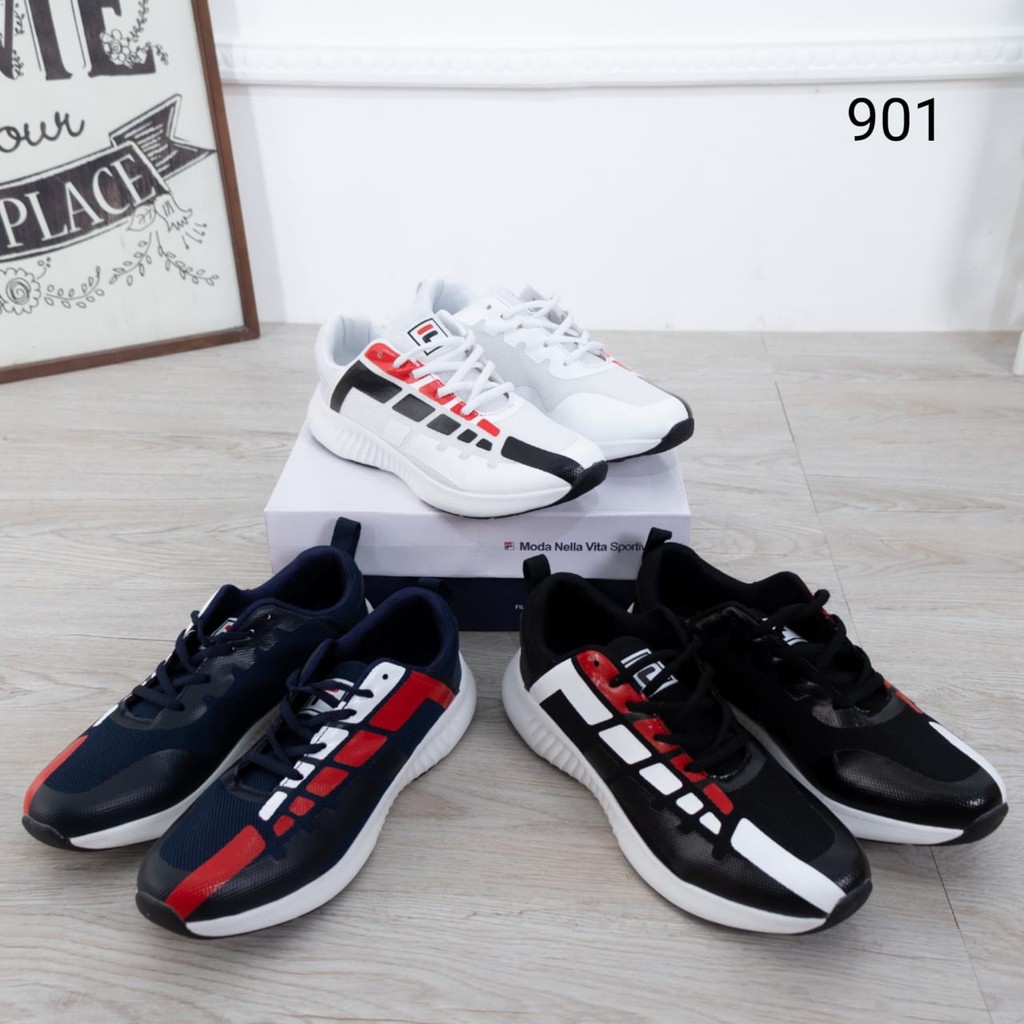 CK02 Fila Running Man sport shoes 502160 SEPATU PRIA SEPATU IMPOR