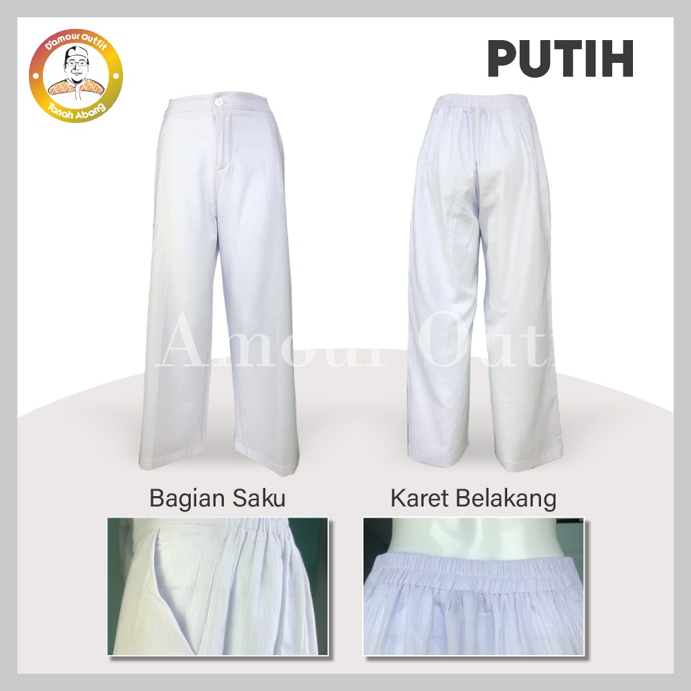 Celana Kulot Wanita Highwaist Linen Rami Panjang Pinggang Karet Polos Premium Pakaian Kerja Formal Kantoran Clana Bahan Cewek Kantor Dewasa Anak Salur Garis Kotak Slim Fit Baggy Pants Tartan Perempuan Korean Style Jas Blazer Cewe Jumbo Big Size Blezer 7/8