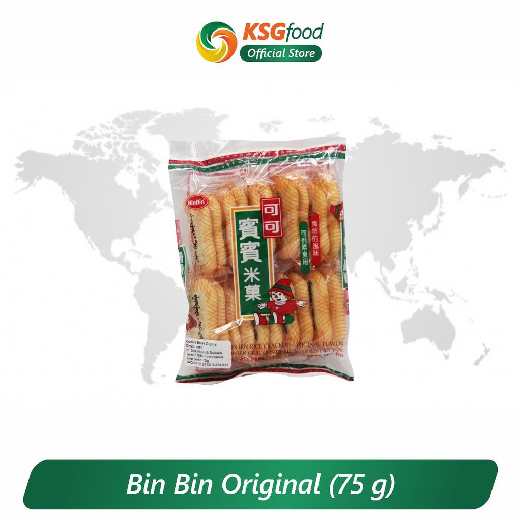 

BIN BIN ORIGINAL Rice Crackers 75GR