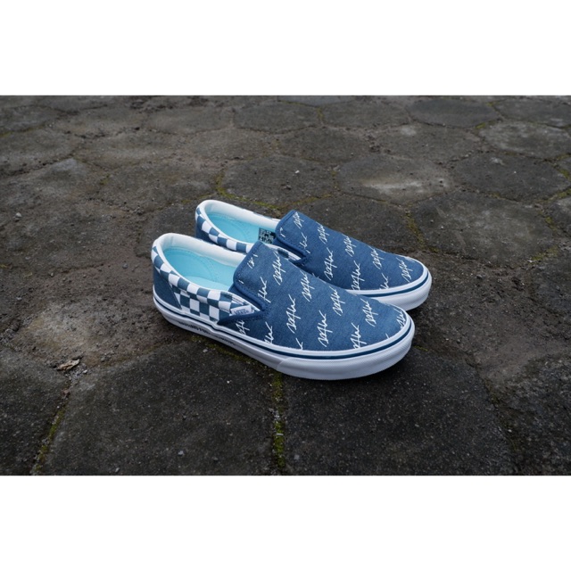 Vans Japan Market V98CL WTW Slip on Waiting For The Wave Original