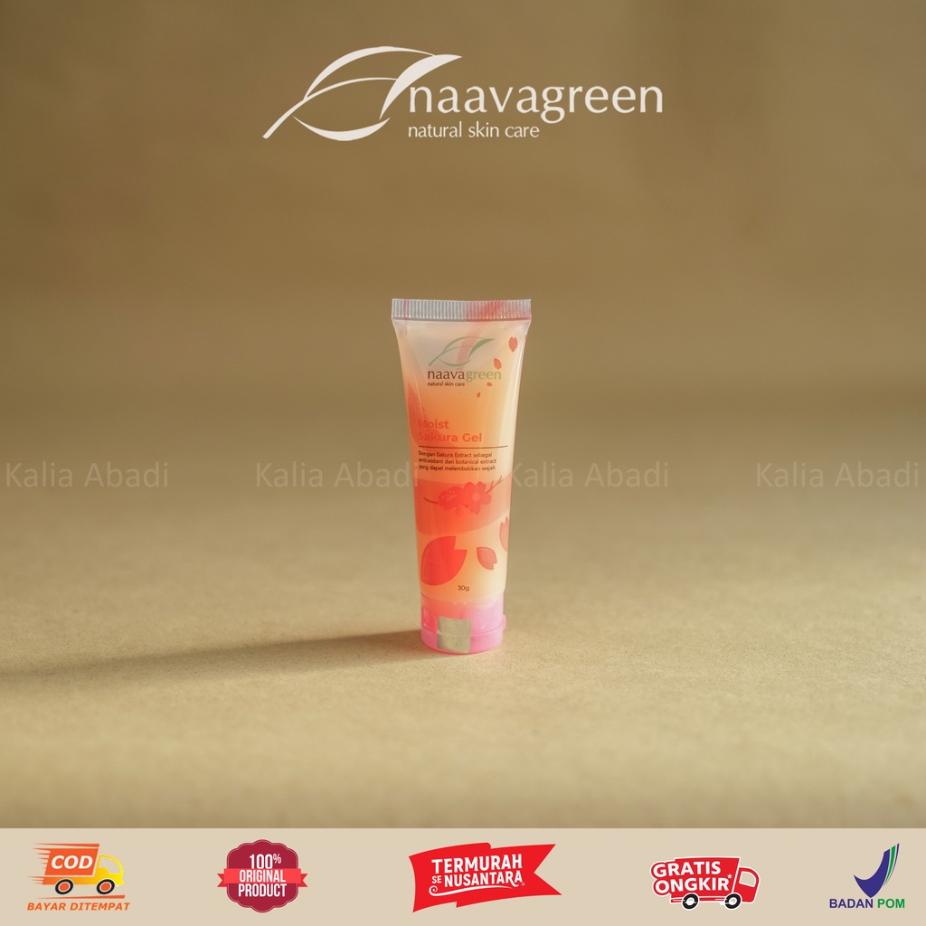 100%ORI - NAAVAGREEN SAKURA GEL - KODE NG-MOISTGEL - NAVAGREEN - NAVA GREEN - NAVAAGREEN - NAVAA GREEN