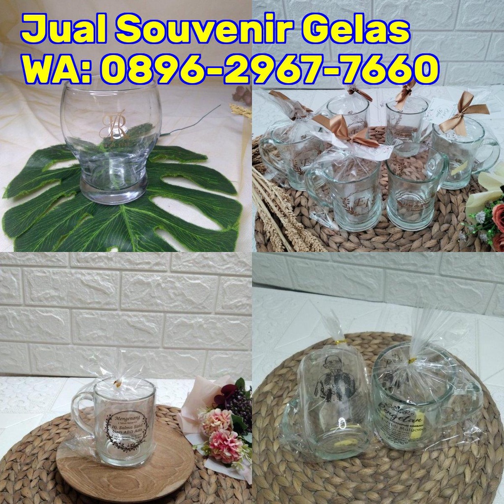 Jual Souvenir Pernikahan Gelas Cantik Souvenir Gelas 700 Ml Shopee