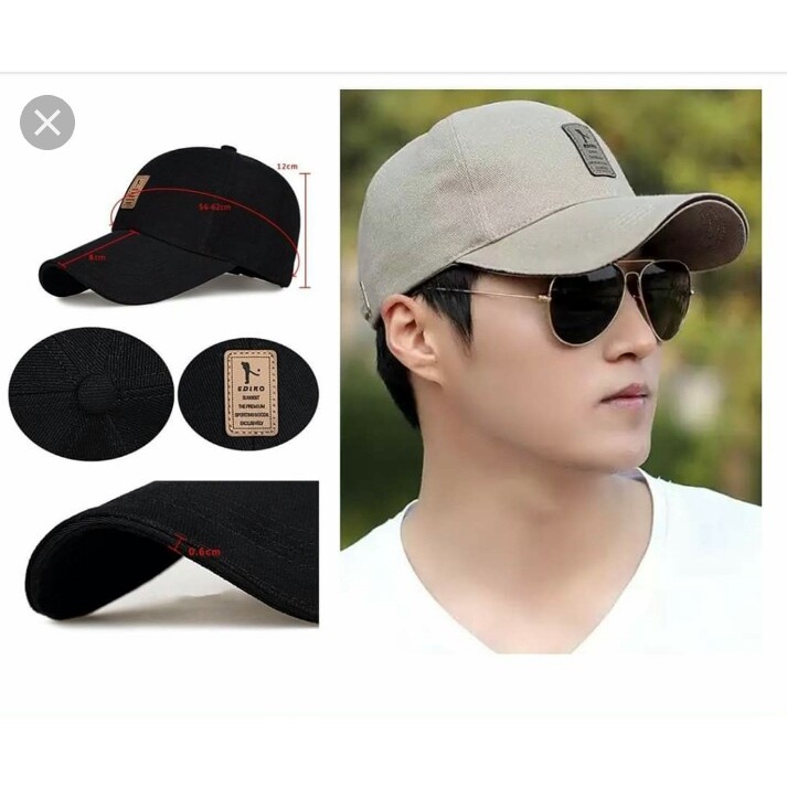 Topi ediko import/Topi pria distro Cap Ediko Terbaru 2022 Pria Dan Wanita Original Import