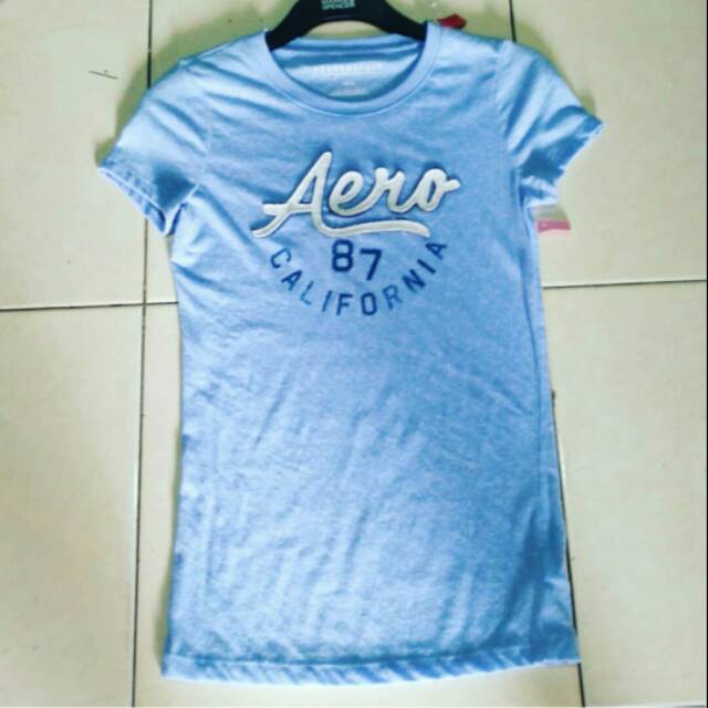 Tshirt Biru Wanita Aeropostale