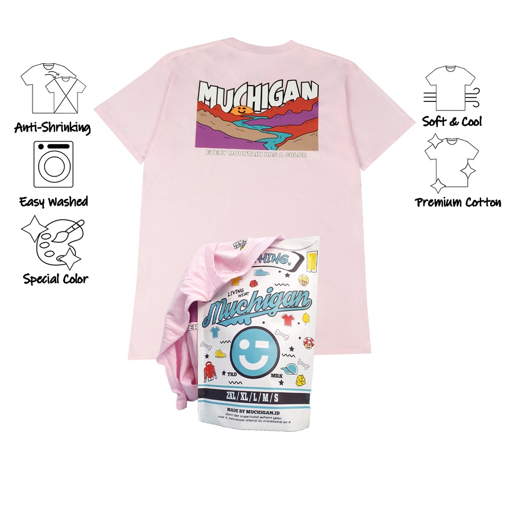 Muchigan T-Shirt Story of The Mountain