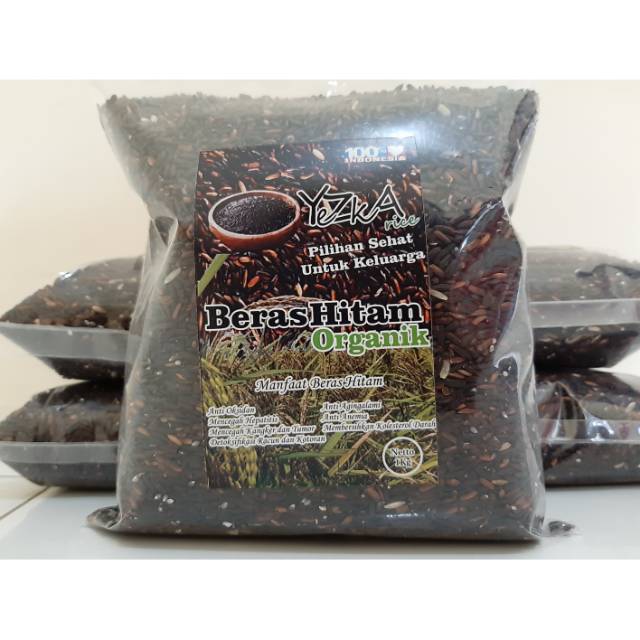 

Beras Hitam Organik 1kg (Yezka rice)