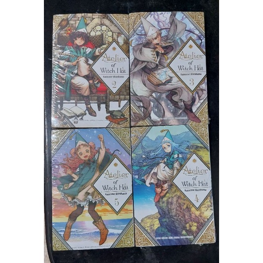 Komik Atelier of Witch Hat 2 3 4 5 All Segel