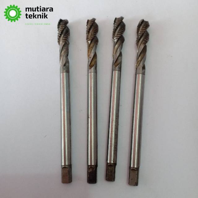 Osg Tap M8 x 1.25 Long Tap Spiral handtap Ulir Baut Kunci 12 M8 x 125