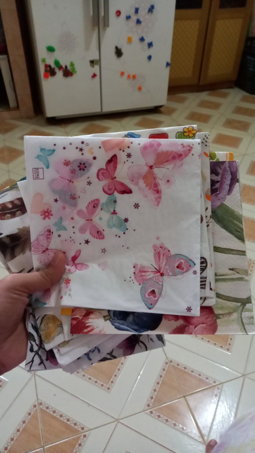 Tisu Decoupage - Napkin Decoupage Sc 309