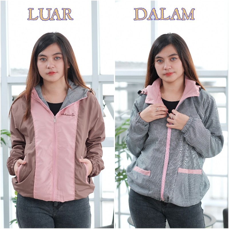 Valencia Jaket Wanita Bolak Balik