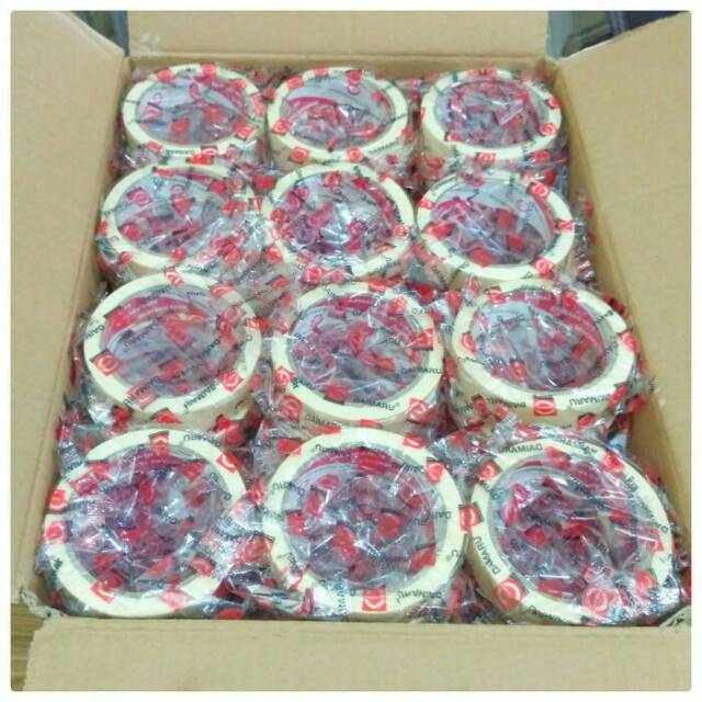 

LAKBAN kertas DAIMARU masking tape 1" 24mmx21mm