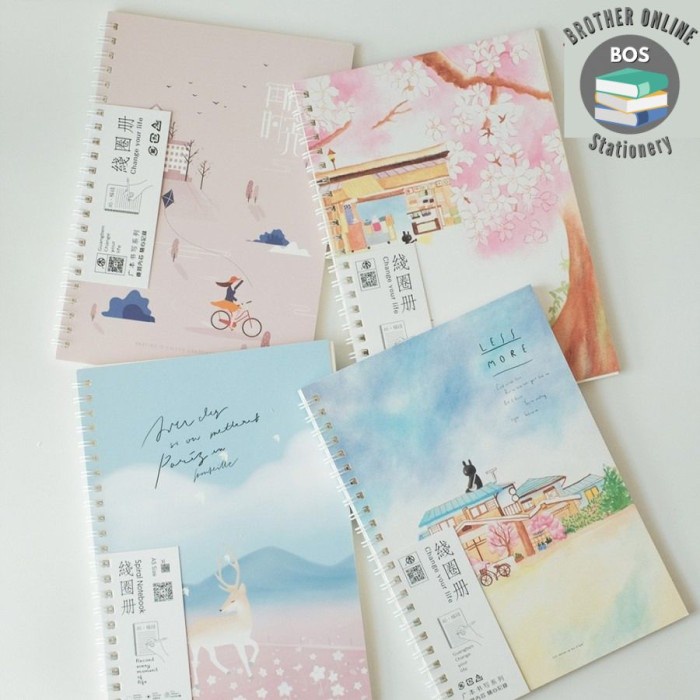 

FBI Notebook Spiral A5-45 Biasa/Buku Spiral/Catatan/Ring Book/Diary