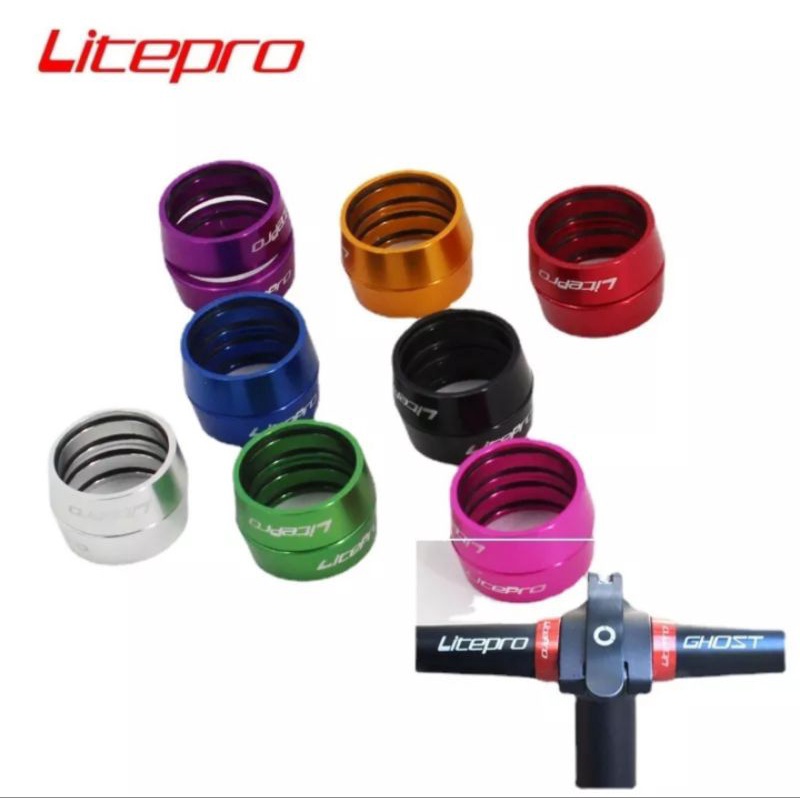 Litepro Handlebar Ring Sepeda Lipat Cincin Stang Sepeda