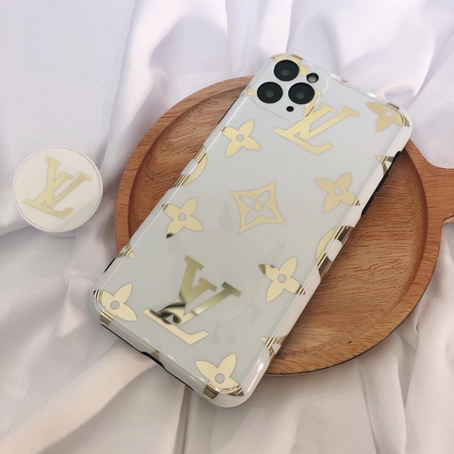 LV GOLD PLATED with Popsocket iphone 6 6s 6s+ 6+ 7 7+ 8 8+ X Xs Xr XsMAX 11 11 Pro 11 Promax 11pro