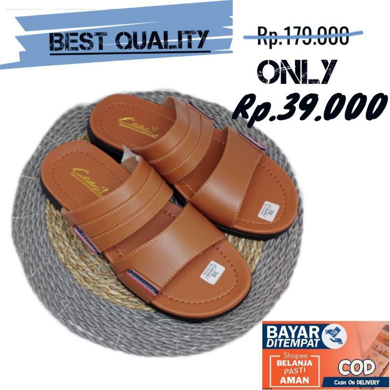 sandal slop cowok CRVL/slop cowok,sandal slop