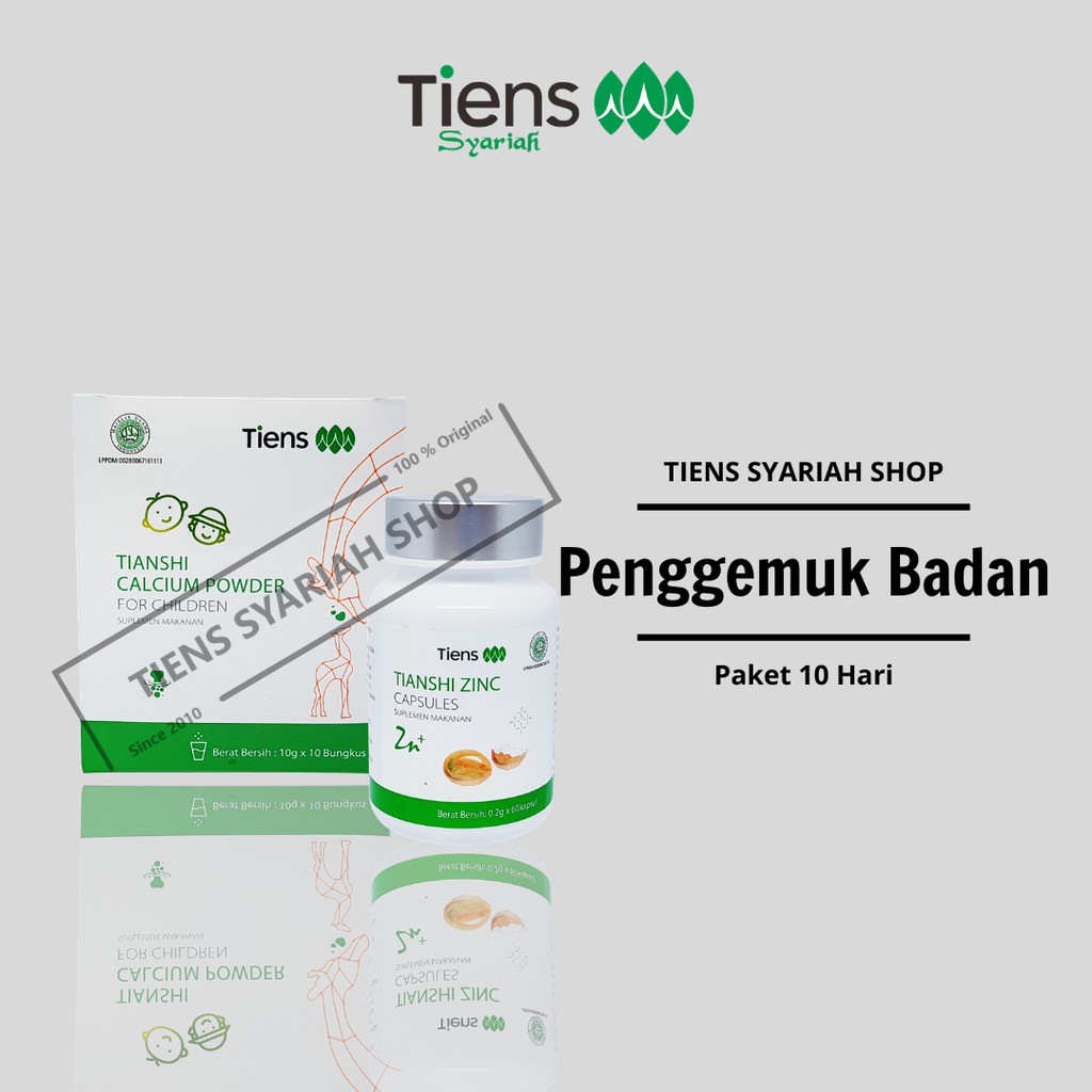 "Obat Gemuk Herbal Penggemuk Badan Alami Terbaik NHCP Zinc"
