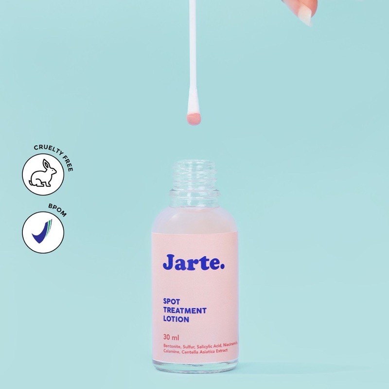 JARTE Spot Treatment Lotion Indonesia / Cica Care Gentle Wash Toner Cream Ampoule Serum Sunscreen