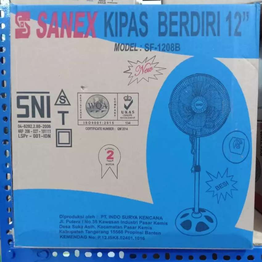 STAND FAN SANEX 12&quot; SF 1208B