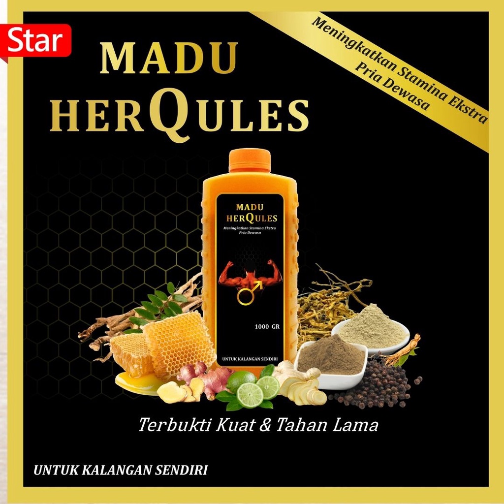 

Madu Herqules 1000g / Madu Stamina / Madu Kejantanan Murni Asli 100%