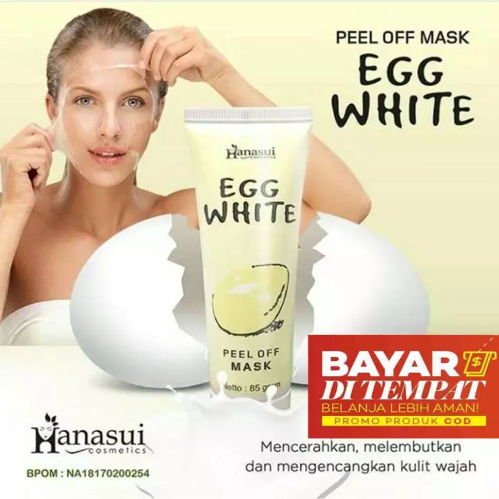 CS1- Hanasui Peel Off Mask Egg White