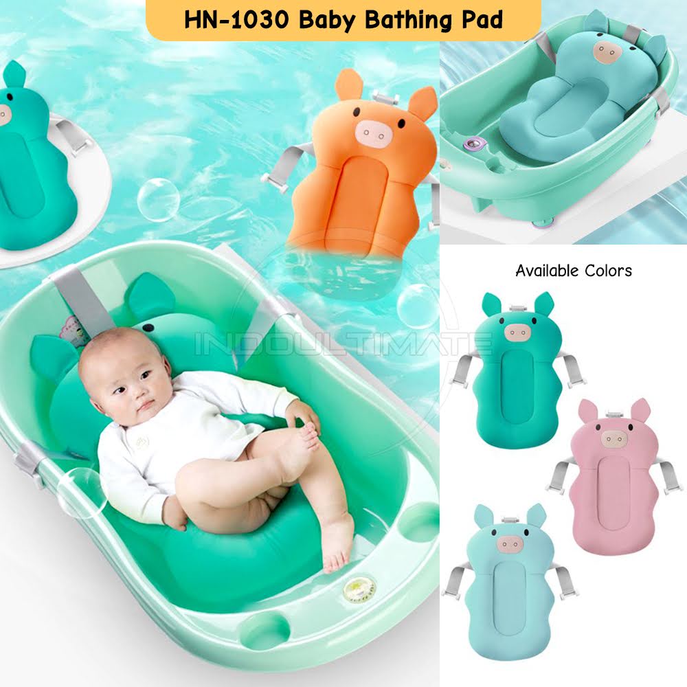 Bantalan Mandi Bayi HN-1030 Alas Mandi Bayi Baby Bath Math Baby Bath Helper Baby Shower Air Cushion Bed Alat Bantu Memandikan Bayi Alas Bak Mandi Bayi Tatakan Mandi Bayi Anti Tenggelam