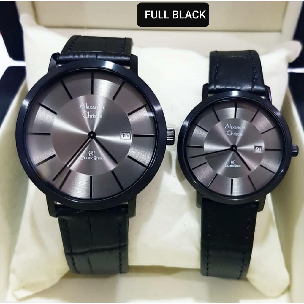 ALEXANDRE CHRISTIE AC 8599.AC8599.8599. FULL BLACK COUPLE .ORIGINAL