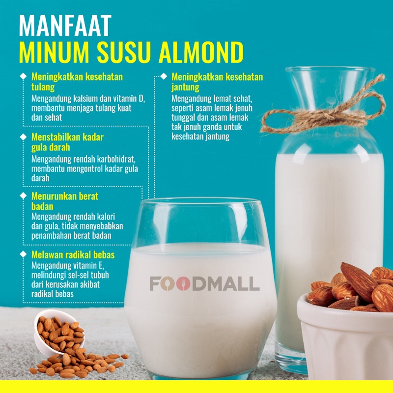 

Mola Susu Almond Bubuk / Mola Almond Milk Powder 150 gram