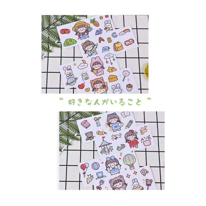 

stiker - sticker - stiker aestetic - sticker tumblr sttiker anti air - stiker laptop botol case