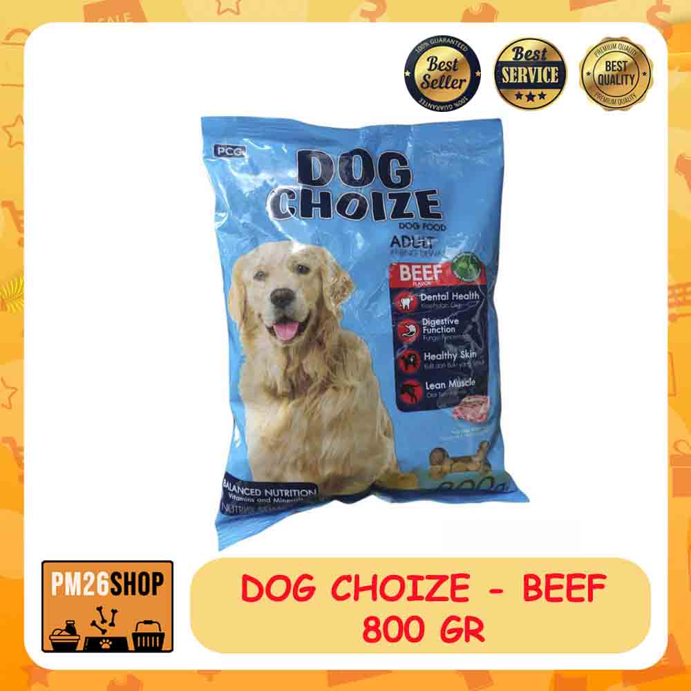 MAKANAN ANJING DOG FOOD DOG CHOIZE 800 GR