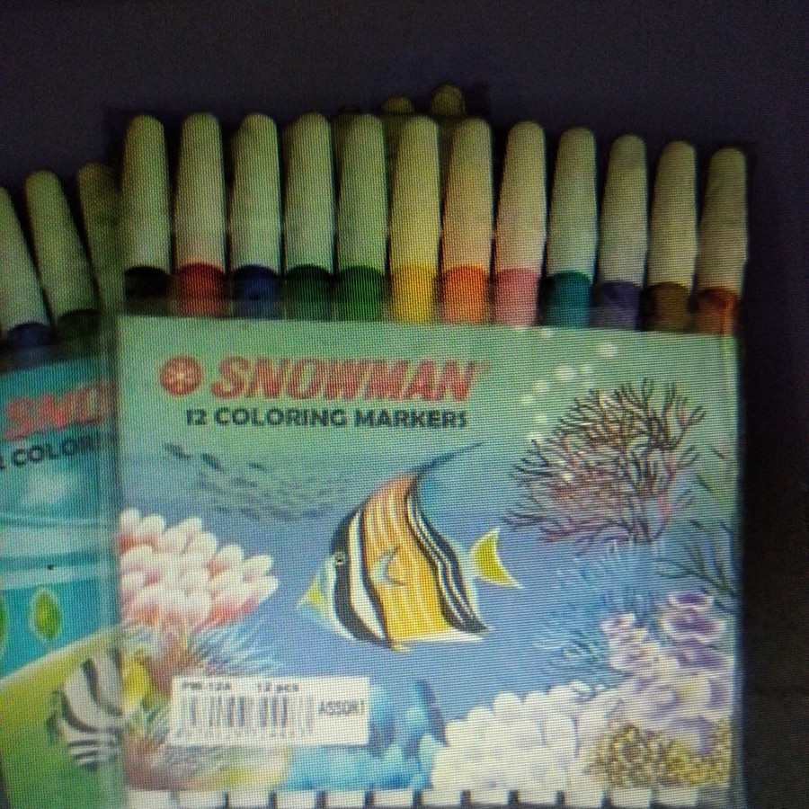 

Spidol 12 warna snowman