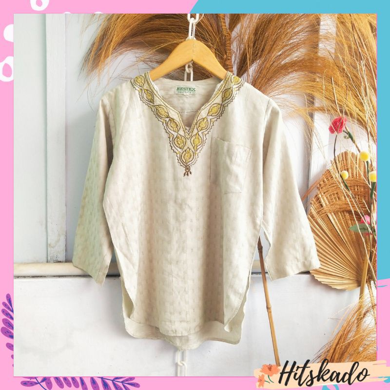 (LD 94) PL Baju Muslim Anak Laki Laki Brand EESTEX Kode 02 Preloved Baju Anak